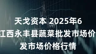 天戈资本 2025年6月7日江西永丰县蔬菜批发市场价格行情