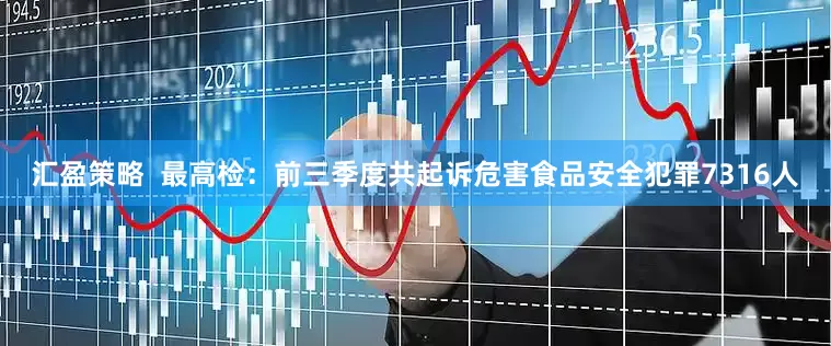 汇盈策略  最高检：前三季度共起诉危害食品安全犯罪7316人